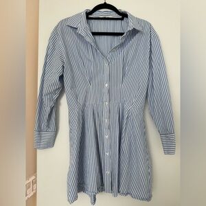 Abercrombie button down shirt dress